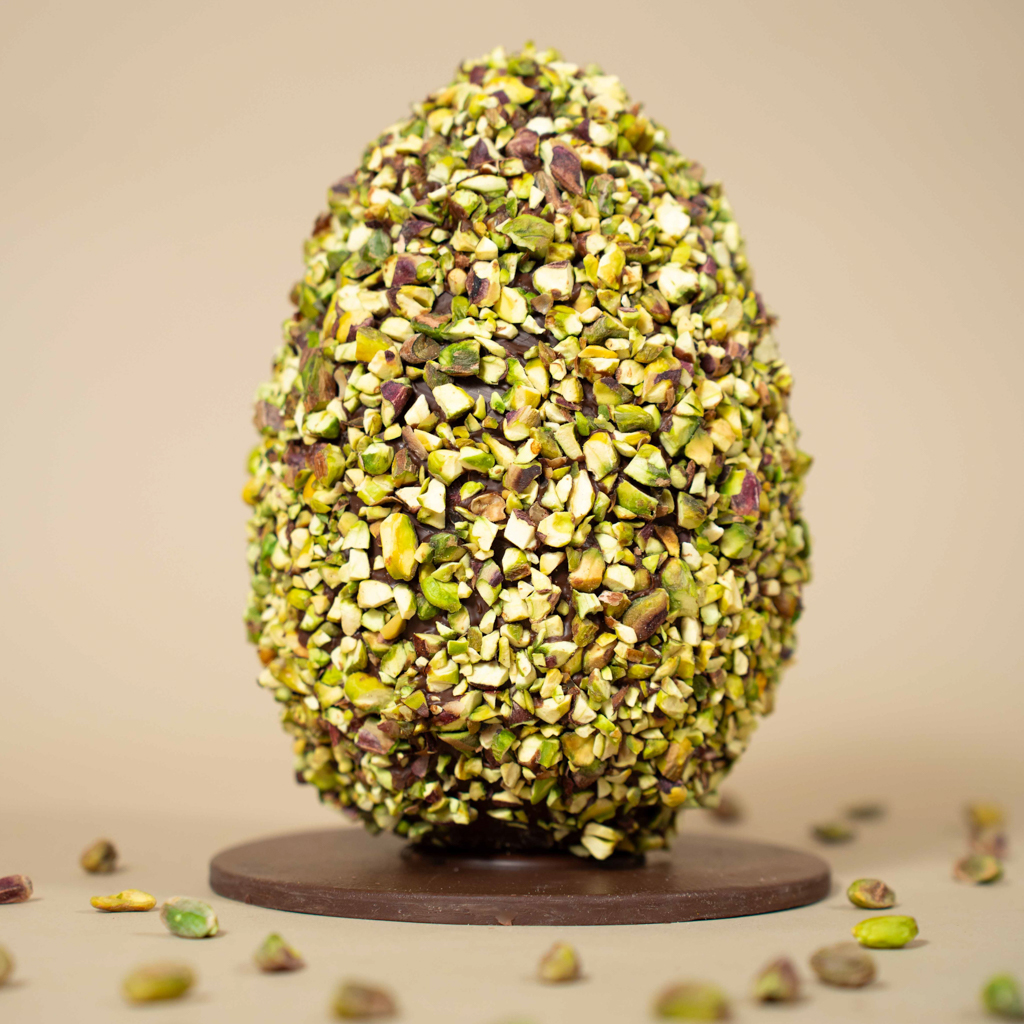 Uovo al latte al pistacchio